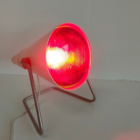Philips Infraphil Hp3609 Lampada riscaldante Anni '60-'80, Lampade da tavolo, Plastica, Beige, Vintage (foto 4 di 12)