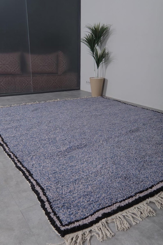 Image 1 of Handgemaakt vloerkleed van puur wol, traditioneel vakmanschap, 150/250 cm