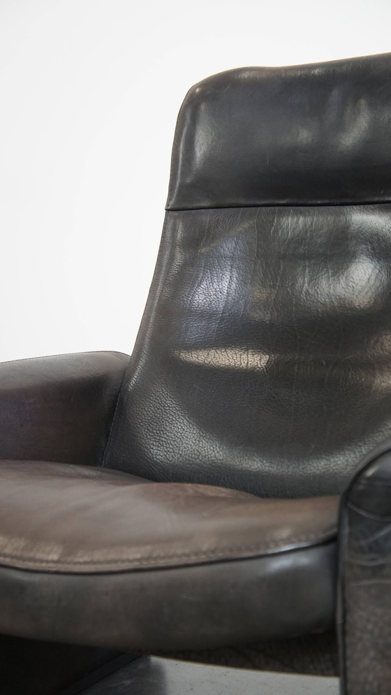 Image 1 of Vintage Leather Design Armchair By De Sede Model DS50