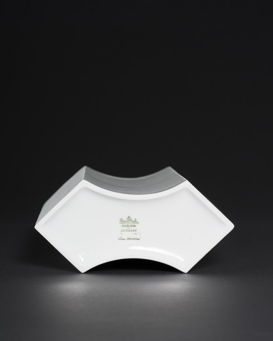 Image 1 of Vintage ROSENTHAL Sami Wirkkala Duitse bisque porseleinen vaas en kandelaars