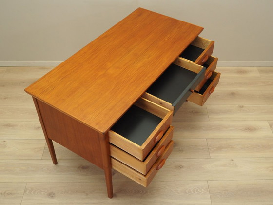 Image 1 of Schreibtisch aus Teakholz, dänisches Design, 1970er Jahre, Produktion: Dänemark