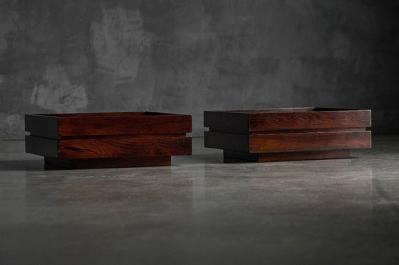 Image 1 of Brazilian Ottomans by Celina Decorações, Brazil, 1960s