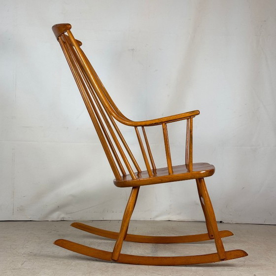 Image 1 of Rocking Chair "Grandessa" by Lena Larsson for Nesto, Sweden, 1960s