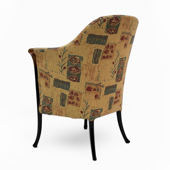 Image 1 of Paire de fauteuils italiens Giorgetti « Progetti », années 1980