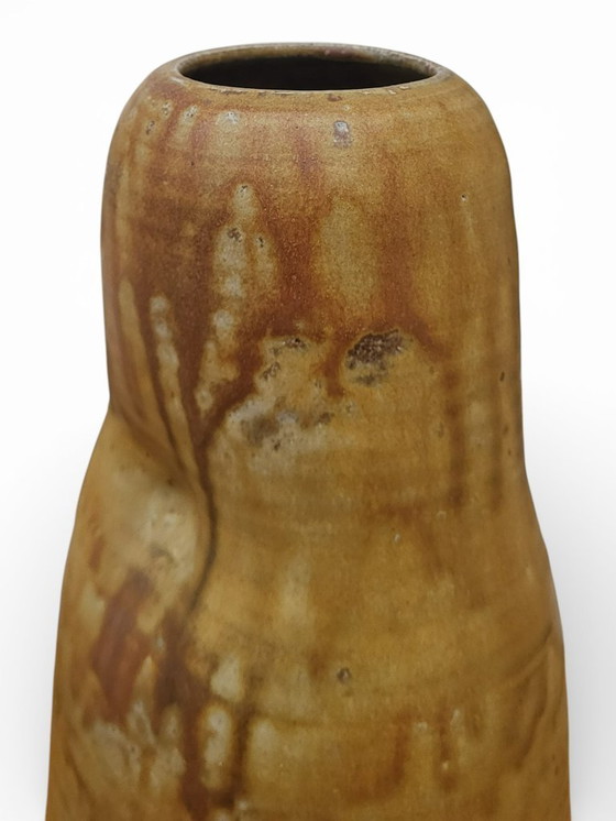 Image 1 of Antoine De Vinck sandstone vase (1924-1992)