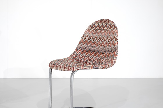 Image 1 of Maia" set of chairs by Giotto Stoppino for Bernini, Italy 1970s