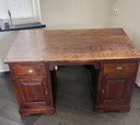 Mooi Engels Teakhouten Duo Desk