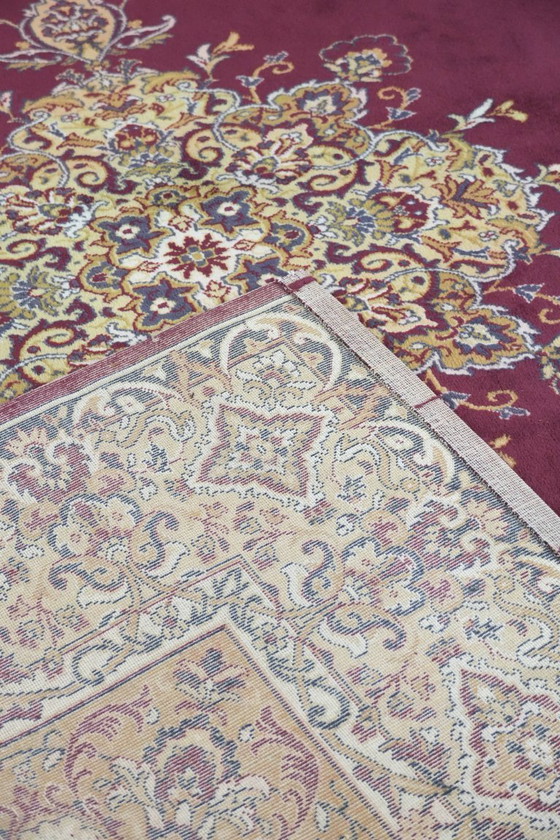 Image 1 of Tappeto/moquette pazzesca con bellissimi motivi principalmente nei colori rosso e giallo 296x203cm