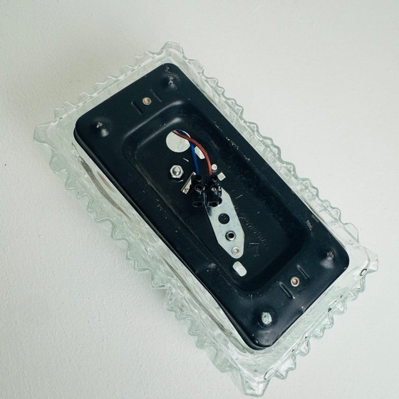 VINTAGE SMALL LIMBURG WALL LIGHT – Glass (photo 6 of 10)