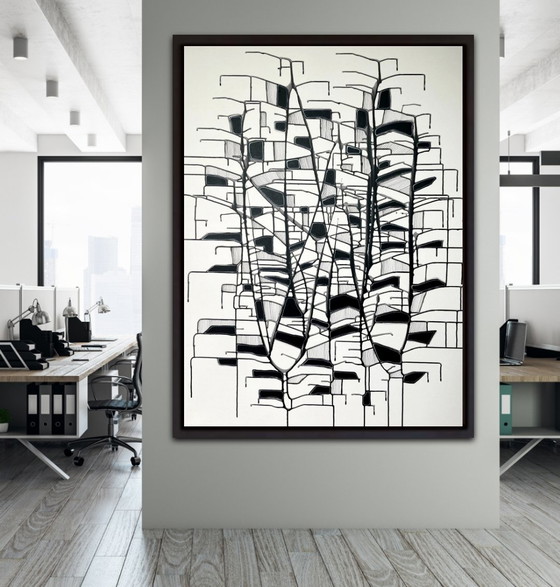 Image 1 of Natia Antadze Composition abstraite XXL