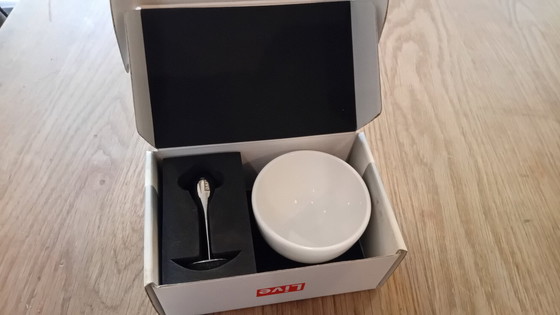 Image 1 of Bowl with spoon 9cm - Steffen Schmelling - Live