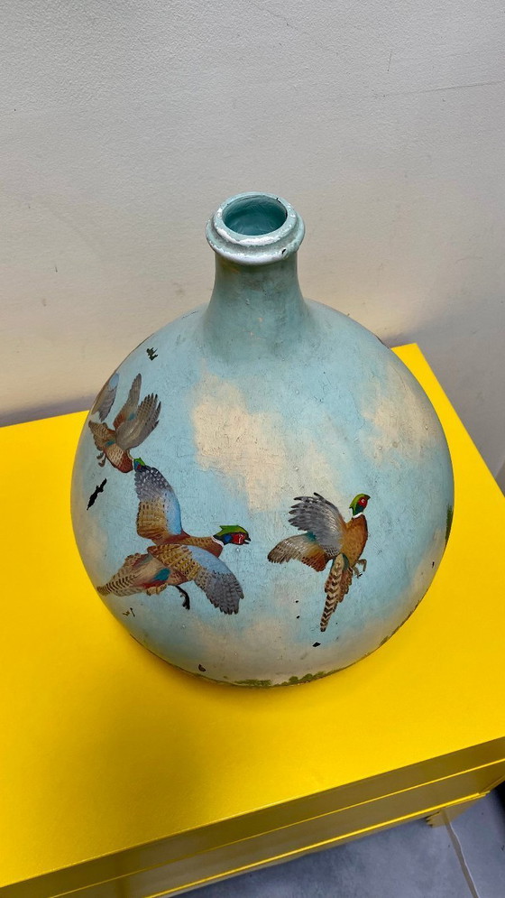 Image 1 of Hübsche Lady Jeanne Vase mit Malerei R.Caboor