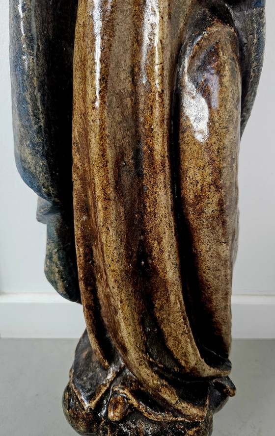 Image 1 of Ceramic statue of Mary wall model