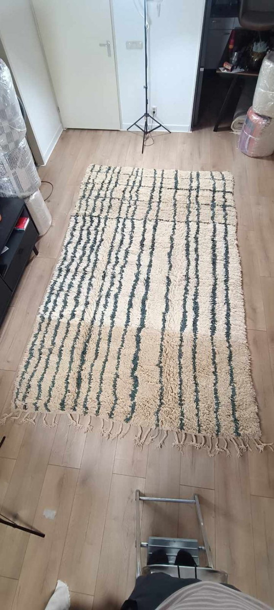 Image 1 of Berber carpet rug new wool moroccan Carpet - 332 x 201 cm 300 x 200 m Type B12.7