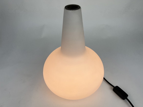 Image 1 of Opaline Glass Table Lamp from 1950