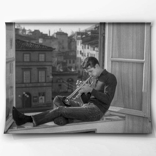1x Chet Baker, Lucca, 1961 | fine art photography | jazz