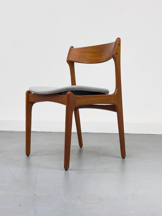 Danish Teak Dining Chairs by Erik Buch for OD Møbler, 1960s, Set of 4 – Esszimmerstühle, Wood (photo 21 of 23)