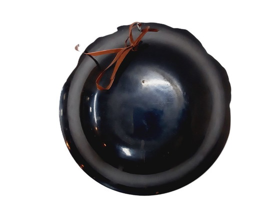 Image 1 of Piatto da parete vintage con tecnica mista