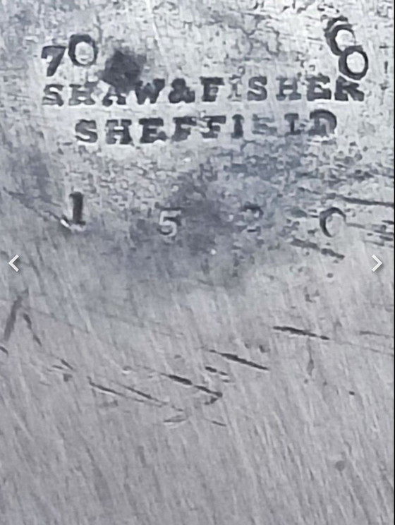 Image 1 of Engelse Shaw & Fisher Sheffield theepot 1835/72