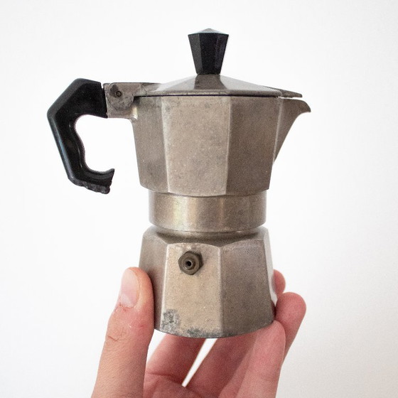 Vintage 1970s Bialetti Zanzibar Espresso Koffie Pot – Keukenaccessoires, Aluminium (photo 13 of 13)
