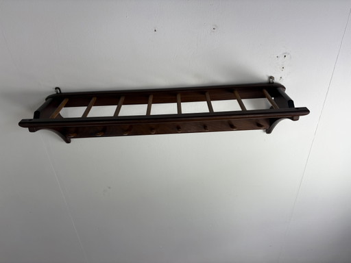 Vintage Garderobenständer aus Holz, 1960er Jahre