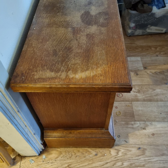 Image 1 of Antique vintage sideboard with 2 drawers and 2 doors