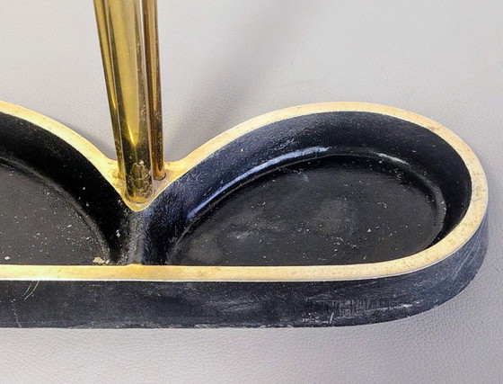 Image 1 of Carl Auböck Umbrella Stand Mid Century Brass Vintage 50s, Austria