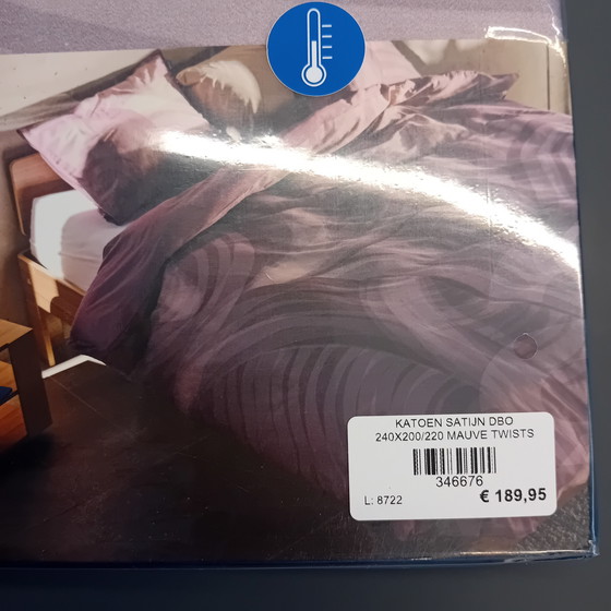 Image 1 of Dekbedovertrek Mauve Twist 240 x 220 cm