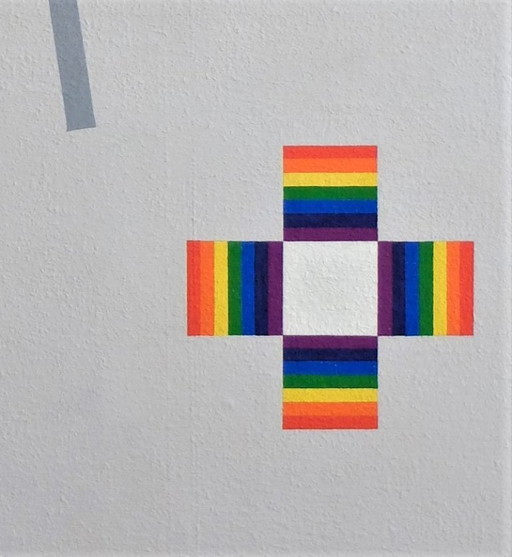 Jean Leppien, oil on canvas, 1976