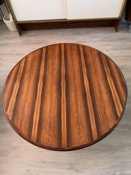 Vintage Danish rosewood coffee table 60s