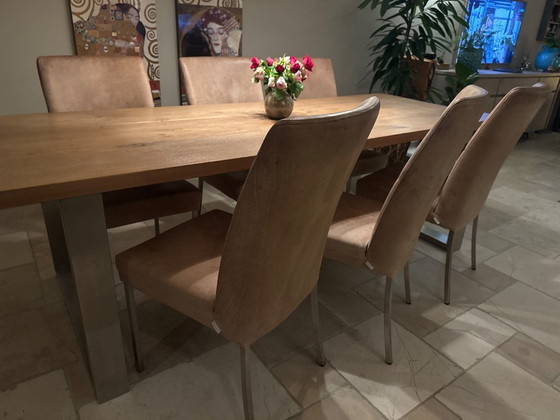 Image 1 of 6 sedie da pranzo di Bert Plantagie