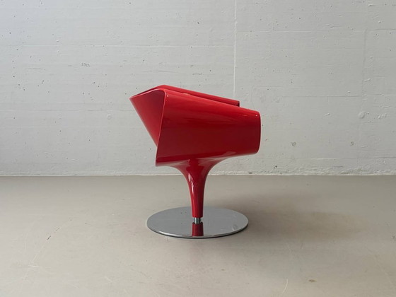 Image 1 of Sillón rojo Little Perillo PR081 de Martin Ballendat para Züco.