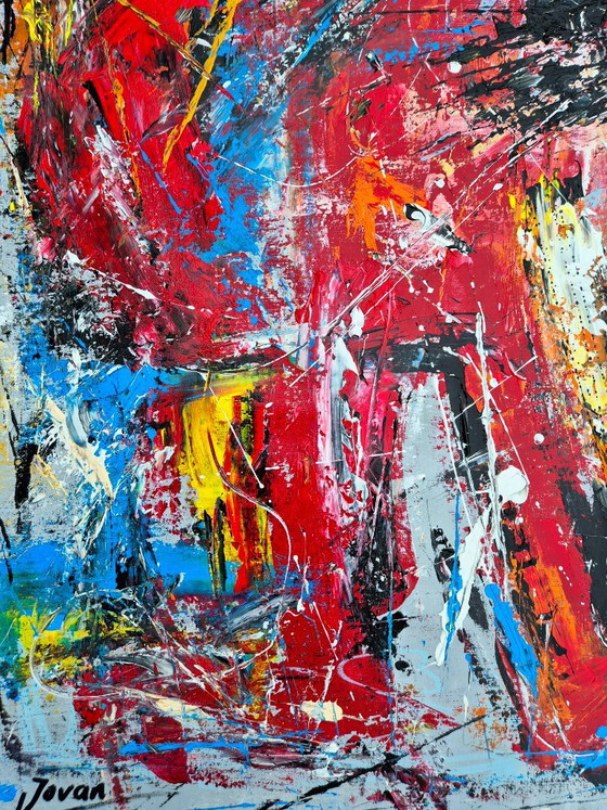 Amitié de deux êtres - XXL – Peintures et dessins, Canvas (photo 6 of 16)