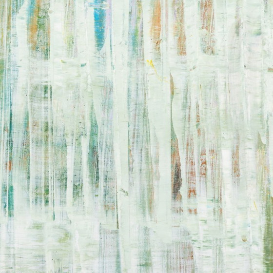 Image 1 of Helen Nieuwendijk (1946) - Structuur van een lichte macht - 2012 - Acryl op paneel - 50 x 50 cm