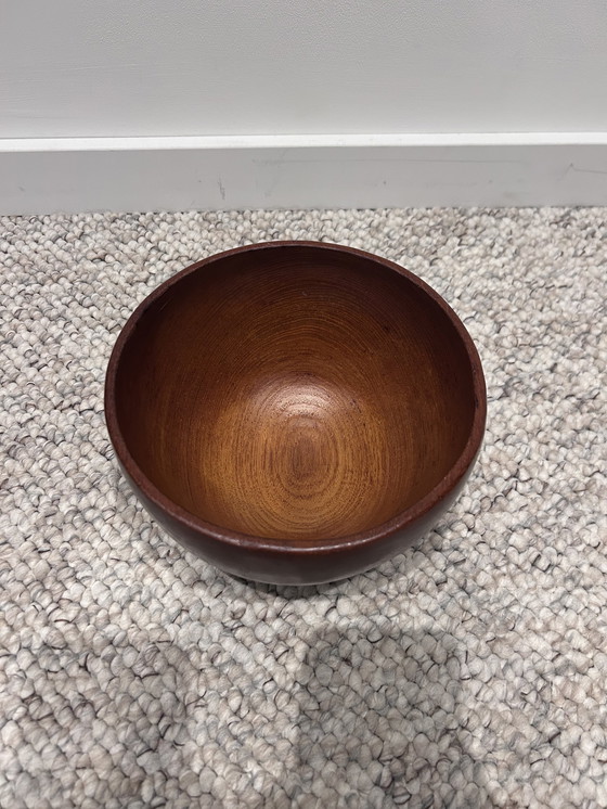 Image 1 of Jaren ‘60 Teak (frutta)schaal