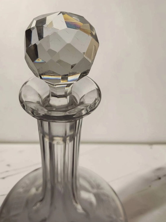 Caraffa in cristallo della Lorena – Bicchieri e caraffe, Crystal, Glass, Art Deco (photo 10 of 10)