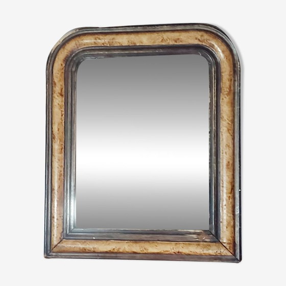 Image 1 of miroir Louis philippe début XXème (40X33cm)