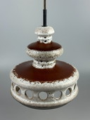 60s 70s ceramic ceiling lamp lamp hanging lamp Mid - Century Design