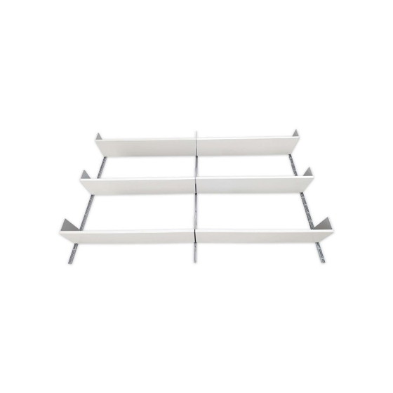 Scaffali a muro originali Dieter Rams 606 Midcentury Vitsoe Alluminio (photo 3 of 5)