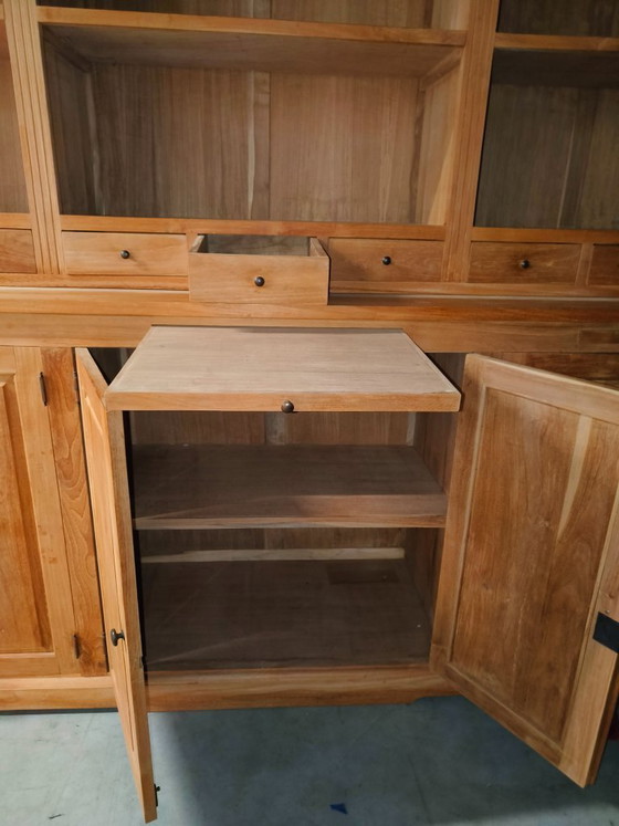 Image 1 of Authentieke eikenhouten boekenkast