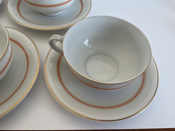 Image 1 of Tasses et soucoupes THUN Tchécoslovaquie, 1970