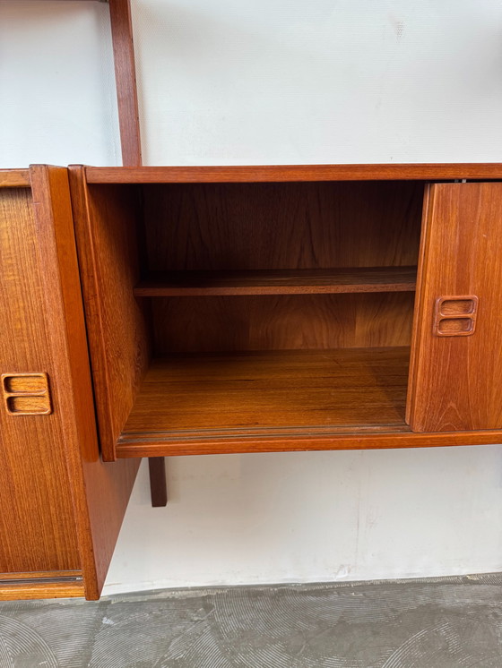 Image 1 of Sistema di pareti in teak danese: design scandinavo senza tempo