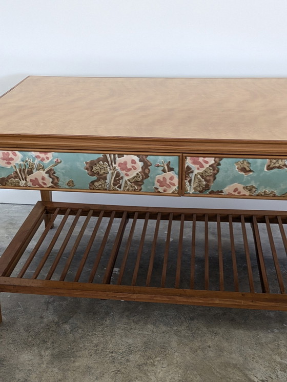 Image 1 of Escritorio (3) - Textil, Madera