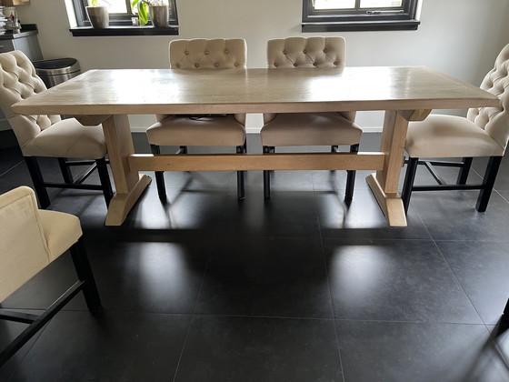 Image 1 of Oak table