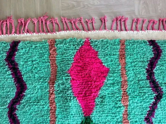 Image 1 of Colored Berber carpet 250cmx150cm