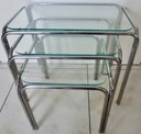 Vintage Mini Set, 1970s Made of Metal and Glass