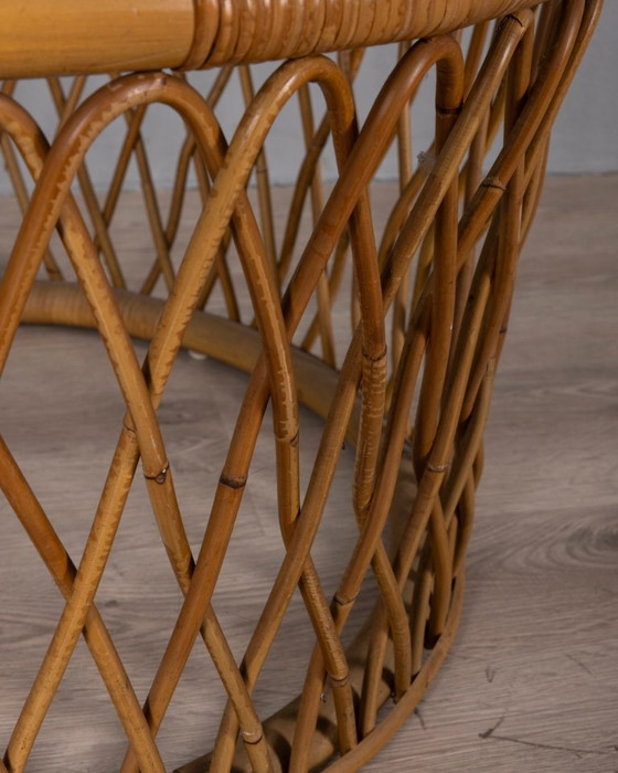 Vintage 1970s Italian Design Bamboo Coffee Table – Side tables (photo 7 of 9)