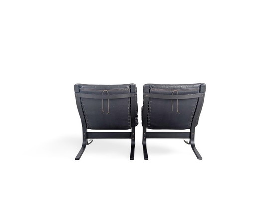 Image 1 of Set of 2 Siesta armchairs Westnofa Vestlandske Ingmar Relling Vintage