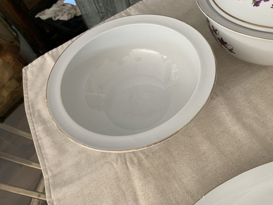 Henneberg Porcelain 1777 Dinner Set, 1960s, Set of 3 – Crockery, Vintage (photo 6 of 9)