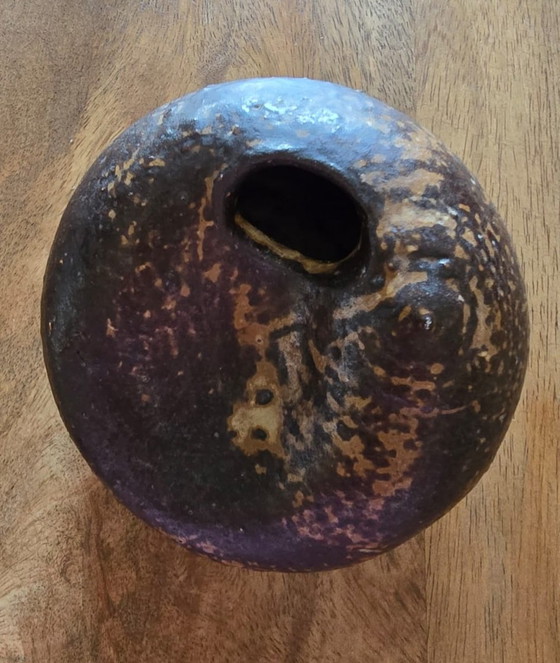 Image 1 of Vase en forme de galet JAAN MOBACH. VINTAGE, 1960S